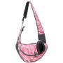 PETEMOO Pet Sling Carrier Bag, Hand-Free Dog Cat Outdoor Travel Shoulder Bag with Adjustable Strap& Zipper