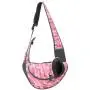 PETEMOO Pet Sling Carrier Bag, Hand-Free Dog Cat Outdoor Travel Shoulder Bag with Adjustable Strap& Zipper PETEMOO Pet Sling Carrier Bag, Hand-Free Dog Cat Outdoor Travel Shoulder Bag with Adjustable Strap& Zipper