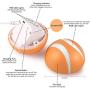 Mould King Wicked Ball, 100% Automatic and Interactive Ball to Keep Your Dogs/Cats Company All Day, Your Pets Joy When Home Alone -NOT for Dog CHEWERS (Orange)