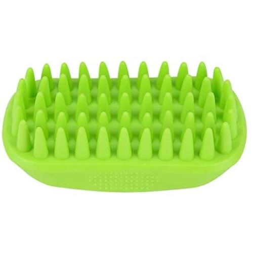 DYAprWu Silicone Pet Bath Brush Massage Grooming Comb for Long & Short Hair Dogs Cats