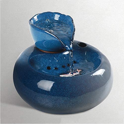 Cats Drinking Fountains, Cat Fountain Organic Filter Silent Non-Slip Dogs and Kitten, Automatic Quiet Pet Water Fountain Water Dispenser with Activated Carbon Filter