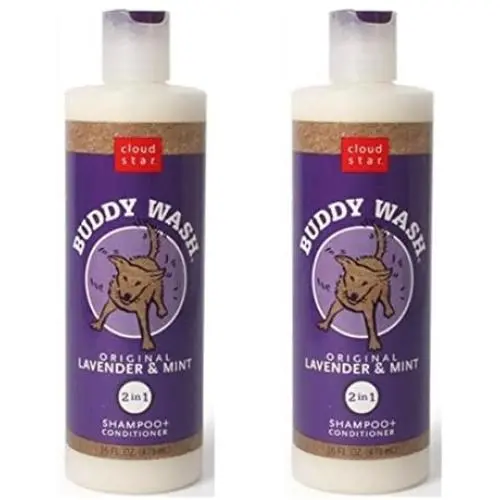 Cloud Star Buddy Wash Lavender & Mint 2-in-1 Dog Shampoo + Conditioner 32 Oz Cloud Star Buddy Wash Lavender & Mint 2-in-1 Dog Shampoo + Conditioner 32 Oz