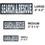 Doggie Stylz Set of 2 Reflective Search and Rescue Removable Patches with Hook Backing for Working Dog Harnesses & Vests. Durable and Interchangeable - Comes in 3 Sizes Small, Medium and Large Doggie Stylz Set of 2 Reflective Search and Rescue Removable Patches with Hook Backing for Working Dog Harnesses & Vests. Durable and Interchangeable - Comes in 3 Sizes Small, Medium and Large