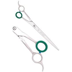 Heritage Stainless Steel Canine Collection 10 Inch Straight Dog Grooming Shears