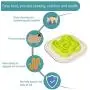 WANTRYAPET Slow Feeder Pet Bowl Dog Cat Fun Feeder, Anti-Gulping Pet Slower Food Feeding Dishes, Anti-Choke Pet Bowl Healthy Food Fun for Dog/Cat/Puppy WANTRYAPET Slow Feeder Pet Bowl Dog Cat Fun Feeder, Anti-Gulping Pet Slower Food Feeding Dishes, Anti-Choke Pet Bowl Healthy Food Fun for Dog/Cat/Puppy