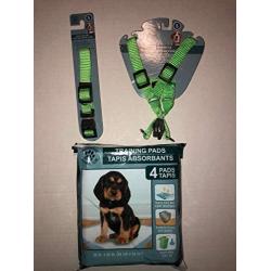 GREENBRIER KENNEL CLUB Adjustable Dog Harness Resistant Soft Harness Multi-Size Blue/Green