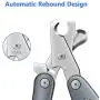 By-Heart Dog Nail Clippers, Foldable Pet Nail Trimmers with Safety Guard & Lock, Free Nail File and Comb, Professional Pet Nail Clippers for Large and Small Animals, Gray By-Heart Dog Nail Clippers, Foldable Pet Nail Trimmers with Safety Guard & Lock, Free Nail File and Comb, Professional Pet Nail Clippers for Large and Small Animals, Gray