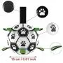 TIRTI Upgrade Dog Soccer Ball with Grab Tabs, Interactive Football Puppy Balls for Small & Medium Breeds, Fun Water Pet Dog Toys TIRTI Upgrade Dog Soccer Ball with Grab Tabs, Interactive Football Puppy Balls for Small & Medium Breeds, Fun Water Pet Dog Toys
