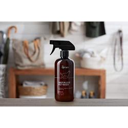 The Spruce Waterless Pet Wash, No Rinse Moisturizing Shampoo for Pets - Daily Pet Care - Cleaning, Cleansing, and Conditioning for Dogs, Puppies, and Cats - 17 oz