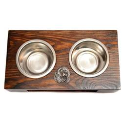 Cavalier King Charles Spaniel, a Dogs Bowl with a Relief from ArtDog