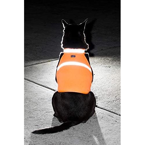 2PET Dog Hunting Vest and Safety Reflective Vest - Used for High Visibility - Protects Pets from Cars & Hunting Accidents in Both Urban and Rural Environments - Choose Color and Size