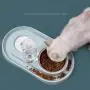 Luck Dawn Double Dog Cat Bowls Water and Food Bowl Set,Detachable Stainless Steel Bowl Automatic Water Dispenser Bottle Pet Feeder for Small or Medium Size Dogs Cats Puppy Kitten Rabbit Luck Dawn Double Dog Cat Bowls Water and Food Bowl Set,Detachable Stainless Steel Bowl Automatic Water Dispenser Bottle Pet Feeder for Small or Medium Size Dogs Cats Puppy Kitten Rabbit