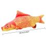 settencas Electric Fish Cat Toys Realistic Plush Electric Swing Fish Cat Mint Toys Pet Amusement Toys