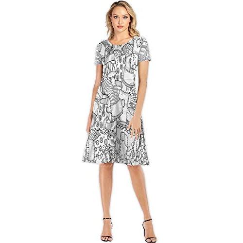 Beautiful Elegant Wedding Floral Wallpaper Stylized,Womens Casual Floral Printed Maxi Dress for Beach S