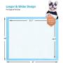WISPET Extra-Large Dog Pee Pads 28''x34''-40 Count, XL Puppy Training Pads - Super Absorbent & Leak-Free Potty Pads for Dogs and Pet Pads