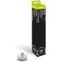 Gewo Ball Ultra SLP 6 Without Seam/Maximum Roundness Table Tennis Ball, White, 40