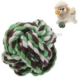 Yhytbhsh Cotton Rope Ball for Pets/Dog Cat Toy, Diameter 7.5cm (Random Color Delivery) FFIIKIF