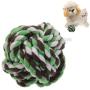 Ychaoya Cotton Rope Ball for Pets/Dog Cat Toy, Diameter 7.5cm (Random Color Delivery)