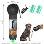 Treat Yo Paws 3 in 1 Dog Water Bottle,Treats Cup & Waste Bags Dispenser (2 Bags & Stickers Included) 19 OZ Leak Proof for Hiking & Outdoors.