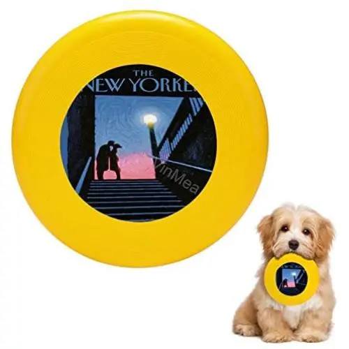 Pet Frisbee Flying Disc Dog Toy - Multifunction 10 Untitled Eric Drooker