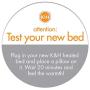K&H Pet Products Amazin Thermo-Kitty Pad Gray Traps Cat Hair and Dander!