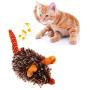 Gigwi Interactive Mouse Cat Toy, Squeaky Cat Toy with Real Mouse Electronic Sound, Automatic Moving Mouse Toy for Indoor/Outdoor Cats