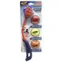 Nerf Dog 5-Piece Dog Toy Gift Set, Includes 13in Air Strike Launcher and 2in Squeak Tennis Ball 4-Pack, Nerf Tough Material, Multicolored Nerf Dog 5-Piece Dog Toy Gift Set, Includes 13in Air Strike Launcher and 2in Squeak Tennis Ball 4-Pack, Nerf Tough Material, Multicolored