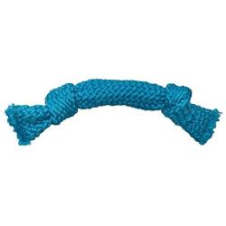 Playology Silver - Dental Rope Dog Toy - Designed for Senior Dogs - Engaging All-Natural Scent