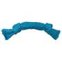 Playology Silver - Dental Rope Dog Toy - Designed for Senior Dogs - Engaging All-Natural Scent
