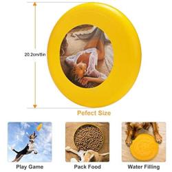 Pet Frisbee Flying Disc Dog Toy - Multifunction A Mermaid in The Sunset Love is Seduction Marco Busoni