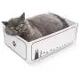 Smartbean Cat Scratcher 2PCS with Cardboard Cat Scratch Box Reversible Corrugated Scratching Pad Durable,Cat Scratching Post Smartbean Cat Scratcher 2PCS with Cardboard Cat Scratch Box Reversible Corrugated Scratching Pad Durable,Cat Scratching Post