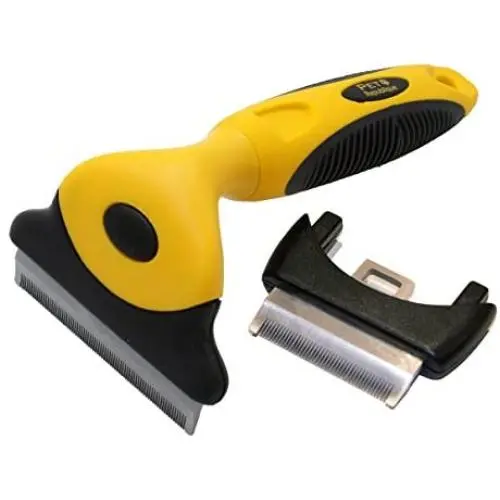 Pet Republique Dog Deshedding Tool - for Dogs, Cats, Rabbits, Any Furry Pets – Reduce Shedding with Varies Size Blades - Replaceable Blades Pet Republique Dog Deshedding Tool - for Dogs, Cats, Rabbits, Any Furry Pets – Reduce Shedding with Varies Size Blades - Replaceable Blades