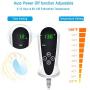 RIOGOO Pet Heating Pad, Electric Heating Pad for Dogs and Cats Indoor Warming Mat with Auto Power Off