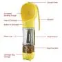 Water Bottle for Dog, Dog Travel Water Bottle, Drinking Feeder with Potty Waste Bags Shovel and Food Space Bpa-Free 3 in 1 Multifunction Water Bottle for Dog, Dog Travel Water Bottle, Drinking Feeder with Potty Waste Bags Shovel and Food Space Bpa-Free 3 in 1 Multifunction