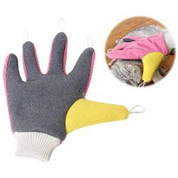 W-anqun Pets Interactive Comb Wool Gloves Multifunction Lovely Funny Cat Toy Portable