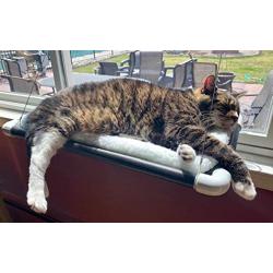 Kitty Cot Original Worlds Best Cat Perch Black Fabric Color