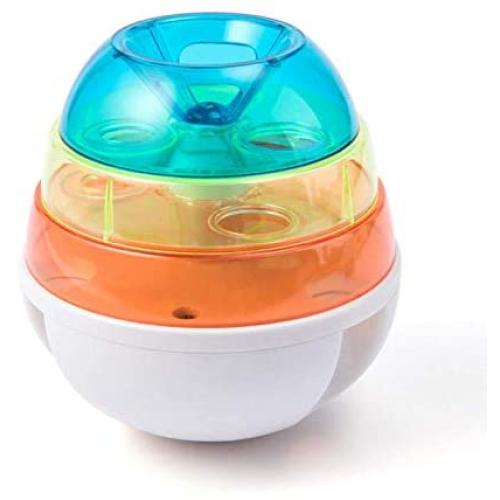 ZHAS Cat Food Bowl,Pet Leaking Toy cat and Dog Puzzle Automatic Leaking Device pet Leaking Food Ball Slow Food