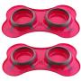 Iconic Pet Colour Splash Designer Bone Shape Fusion Pet Diner