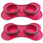 Iconic Pet Colour Splash Designer Bone Shape Fusion Pet Diner