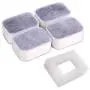 Pet Fountain Filters, Premium Replacement Pet Carbon Fountain Filters with 1Pcs Foam Filters 4Pcs Cotton Activated Carbon for Cats and Dogs Water Fountain Pet Fountain Filters, Premium Replacement Pet Carbon Fountain Filters with 1Pcs Foam Filters 4Pcs Cotton Activated Carbon for Cats and Dogs Water Fountain