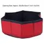 GLOGLOW Pet Water Pool, PVC Pet Swimming Pool Portable Foldable Pool No Inflation Bathtub for Dog Cat Small Animal