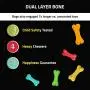 Playology All-Natural Scented Dual Layer Bone Playology All-Natural Scented Dual Layer Bone