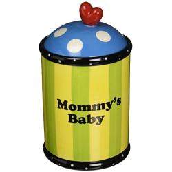 YoungS 22129 MommyS Ceramic Dog Treat Jar, 9.25-Inch