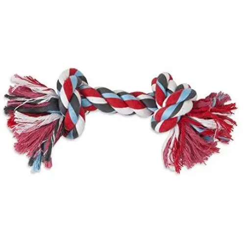 Aspen Pet Booda Multicolor Large Rope Bone for Dogs 44-85lbs