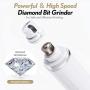 Dog Nail Grinder Upgraded Professional 2-Speed Pet Nail Drill Quiet Low Vibration Pet Nail Clipper Rechargeable Electric Pet Nail Trimmer Painless Cat Paw Grooming Smoothing Tool for Small Large Dogs