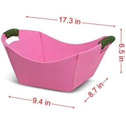 ZolooPet Felt Cat Cave Wool mat Warm and Comfortable Bed for Small Cat