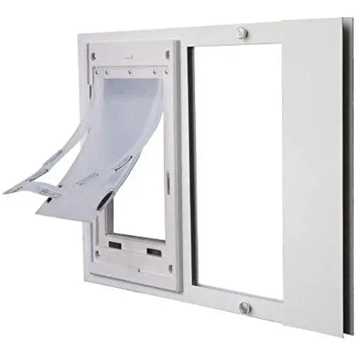 Dragon Sash Window Pet Door Medium Single Flap Dragon Sash Window Pet Door Medium Single Flap