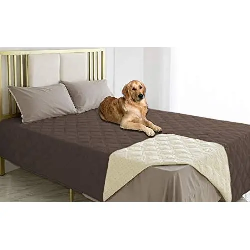 Ameritex Waterproof Dog Bed Cover Pet Blanket with Anti-Slip Back for Furniture Bed Couch Sofa Ameritex Waterproof Dog Bed Cover Pet Blanket with Anti-Slip Back for Furniture Bed Couch Sofa