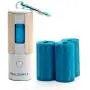 Real Simple Dog Poop Bag Dispenser with Flash Light 3 Rolls and Carabiner Hook Real Simple Dog Poop Bag Dispenser with Flash Light 3 Rolls and Carabiner Hook