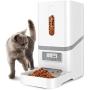 NPET Automatic Pet Feeder, 1.6 Gal/6.2L Dog and Cat Food Dispenser for Small & Medium Pets, Automatic Dog Feeder with Programmable Timer